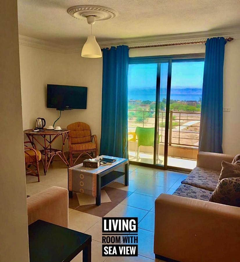 Aparthotel Dead Sea Lafamilia Albadwan Sweimeh Exterior foto
